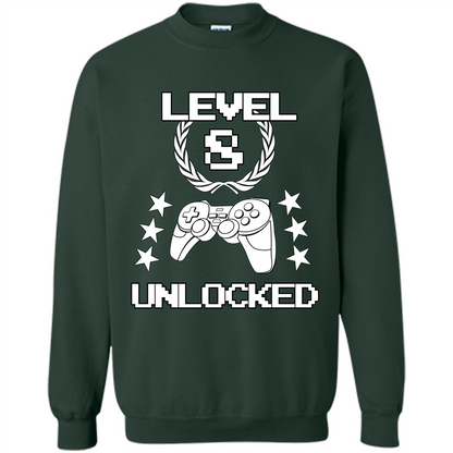 Video Game T-shirt Legendary Gamers 8th Unlocked T-shirt