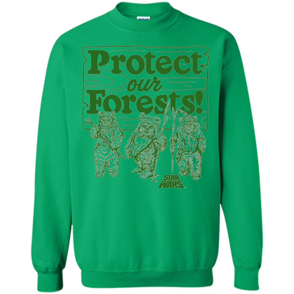 Movies T-shirt Protect Our Forests T-Shirt Irish Green