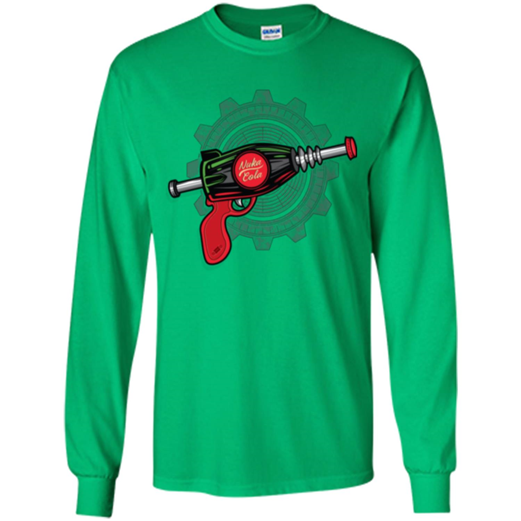 Nuka Cola Gun T-shirt Irish Green
