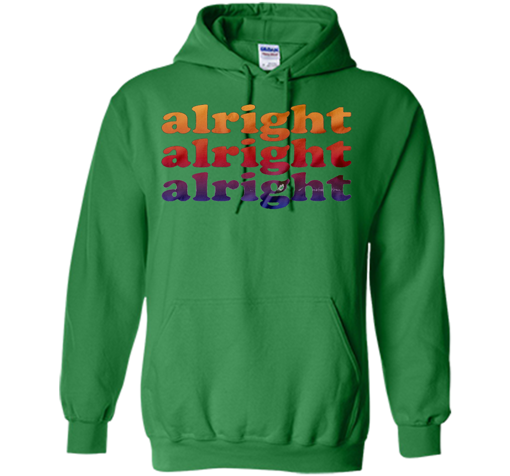 Alright Alright Alright T-shirt Irish Green