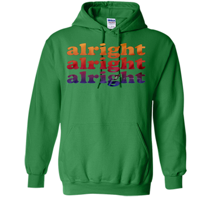 Alright Alright Alright T-shirt Irish Green