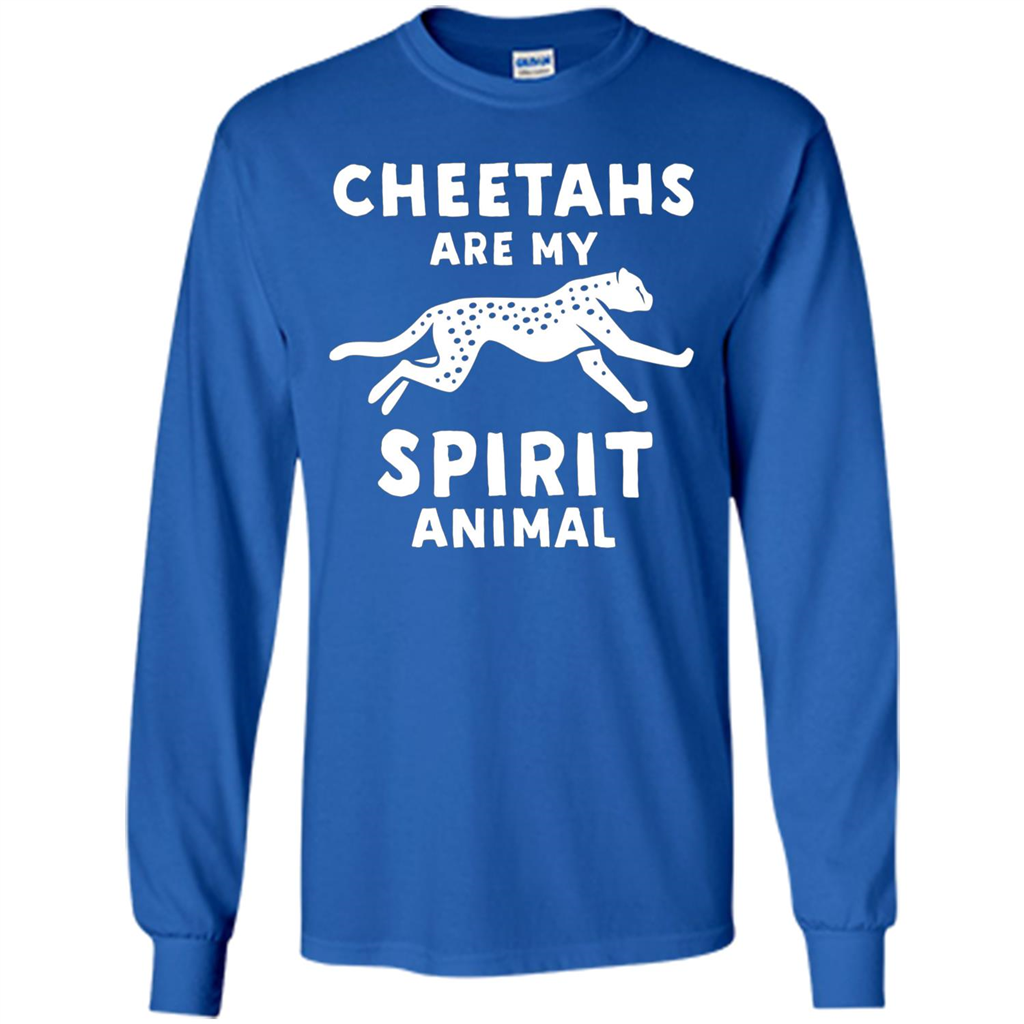 Cheetahs Are My Spirit Animal T-shirt Royal