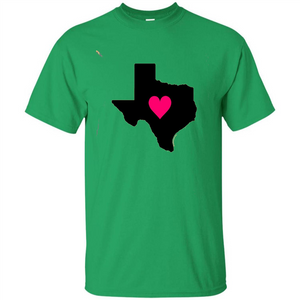 Texas - My Heart Is In Texas T-shirt