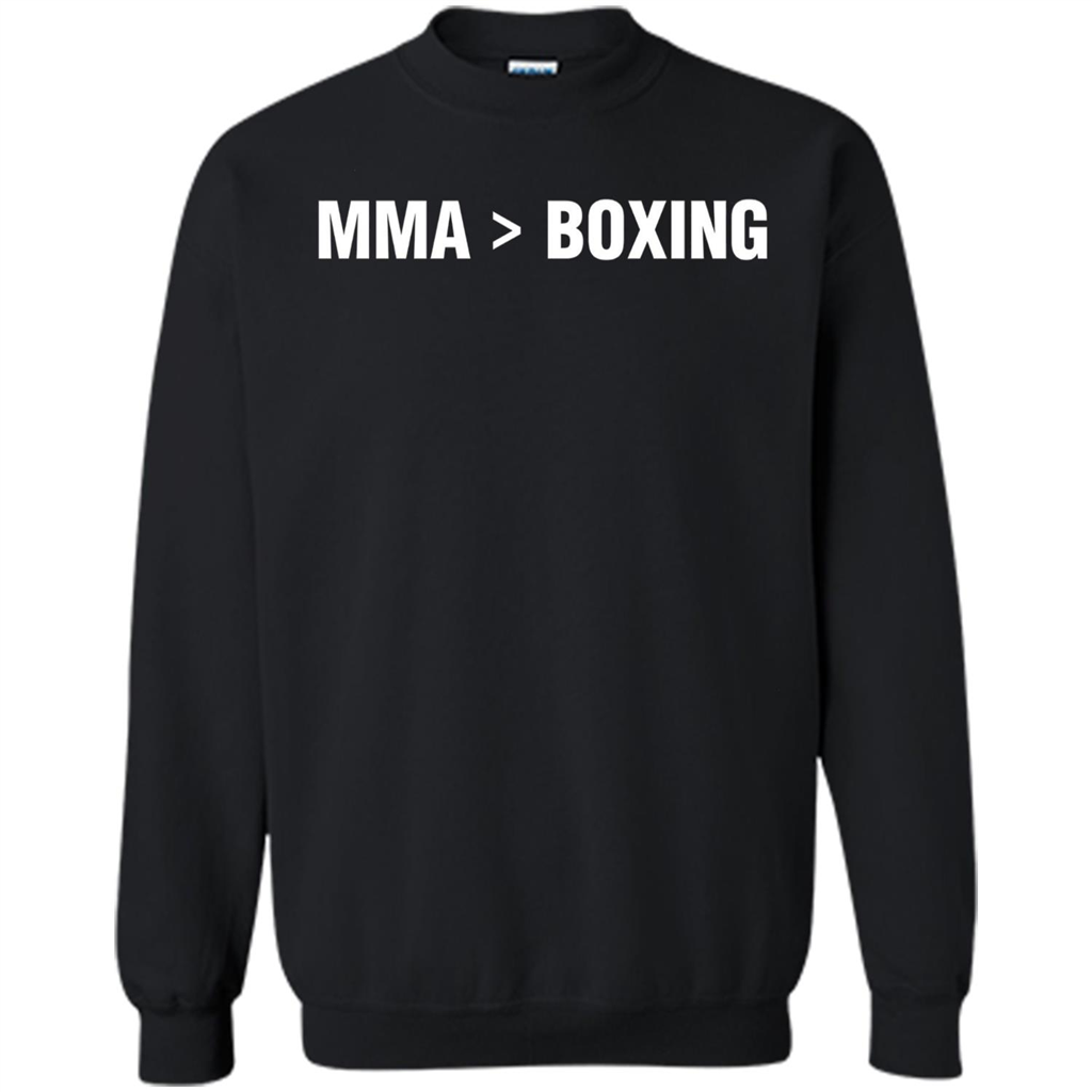 MMA Is Better Than Boxing T-shirt Black