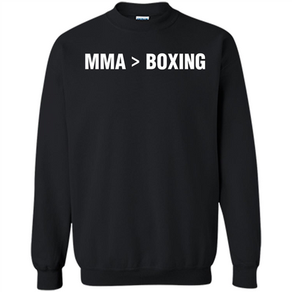MMA Is Better Than Boxing T-shirt Black