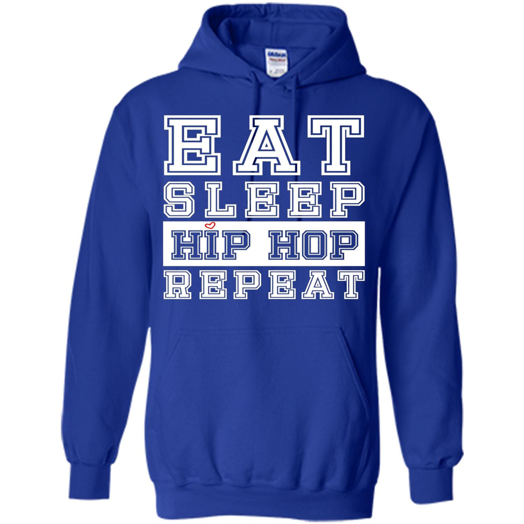 Eat Sleep Hip Hop Repeat T-shirt Royal