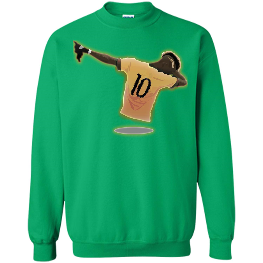 Dabbing Soccer T-shirt Irish Green