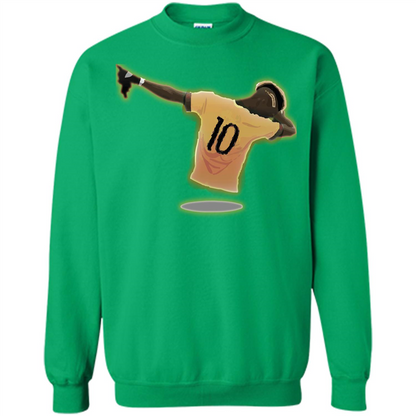 Dabbing Soccer T-shirt Irish Green