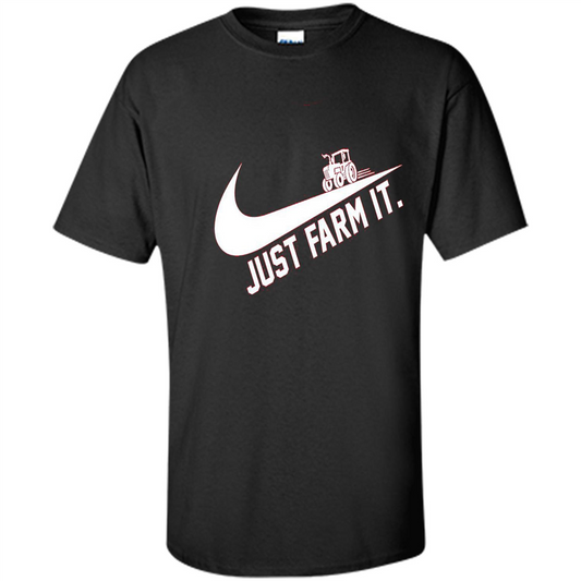 Farmer T-shirt Just Farm It Black