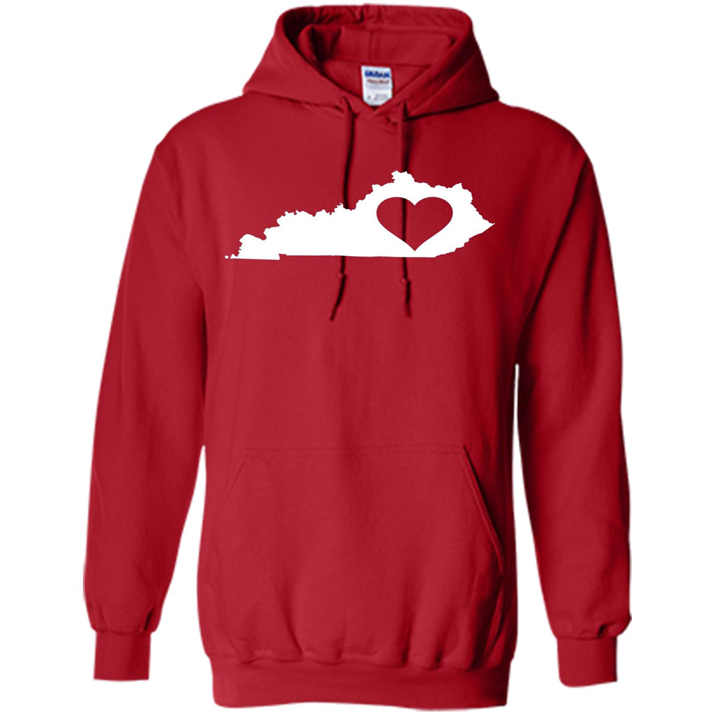 Kentucky Love T-Shirt Kentucky State T-shirt Red