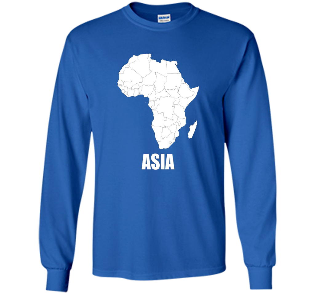 Africa Asia Funny T-shirts - Humor TT-shirt Royal