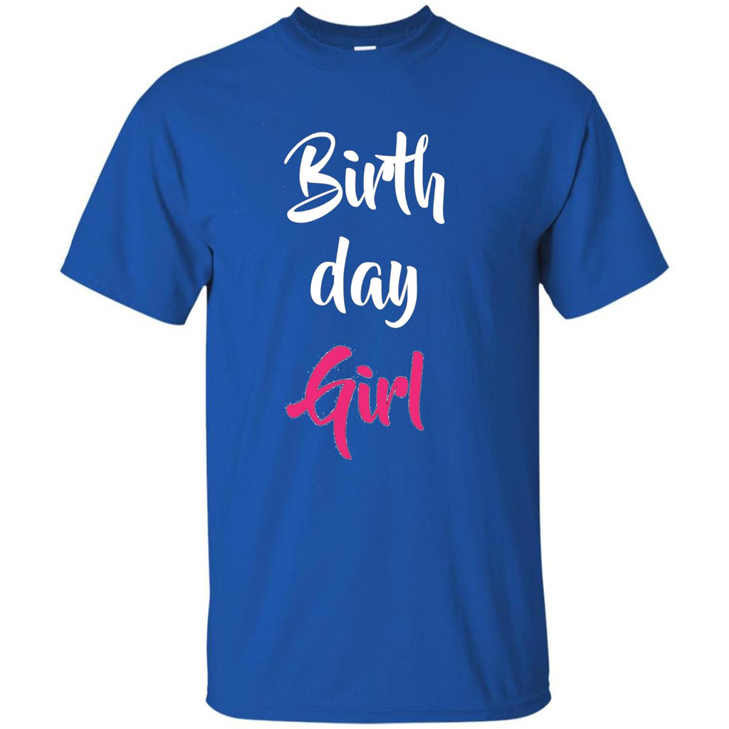 Birthday Girl T-shirt Pink Party Birthday T-shirt