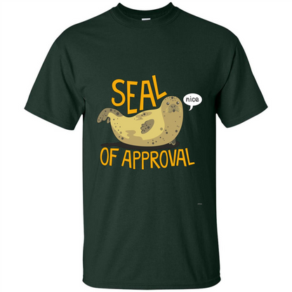 Seal Of Approval T-shirt Forest Green