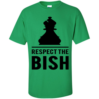 Respect The Bish T-shirt Irish Green