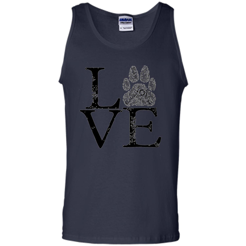 Paw T-shirt Animal Lover T-shirt Navy