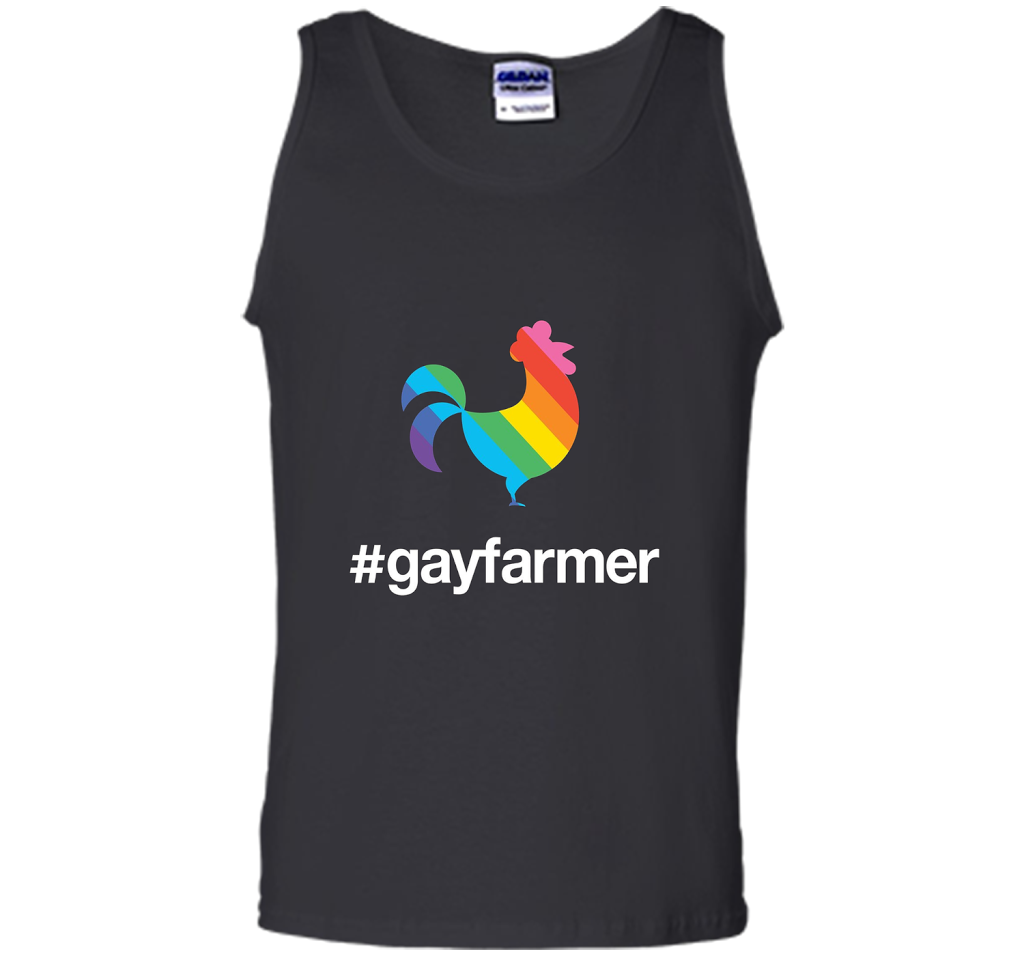 Hashtag Gay Farmer Pride Chicken T-Shirt t-shirt Black