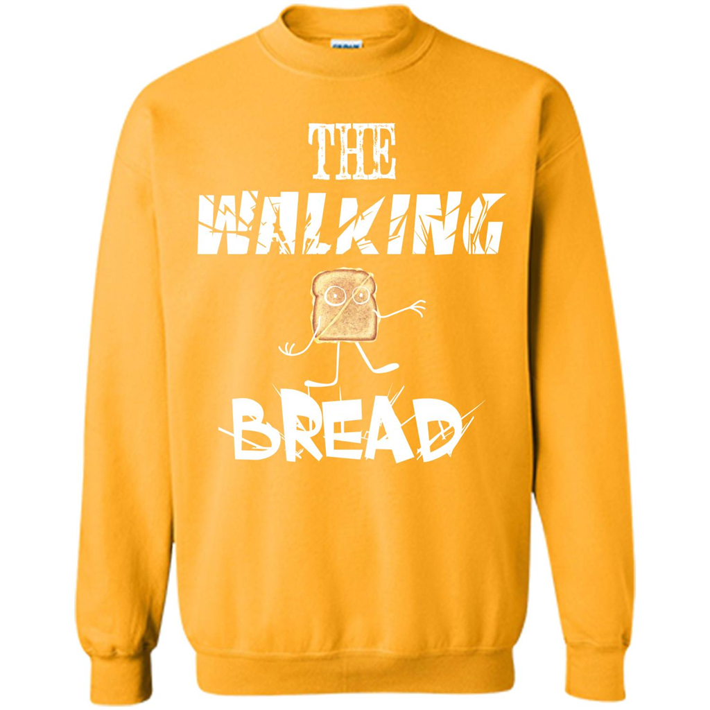 The Walking Bread T-shirt Gold