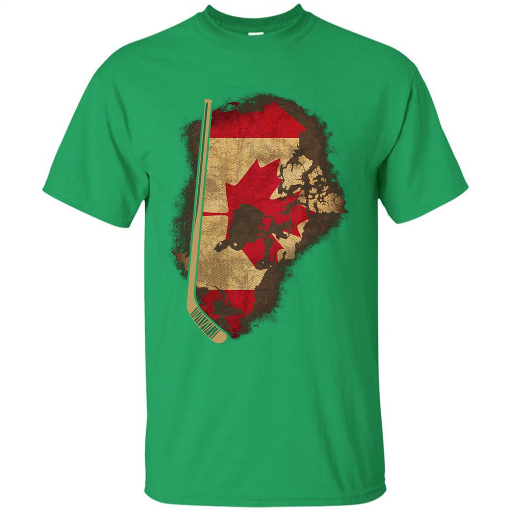 Canada Hockey T-shirt Irish Green