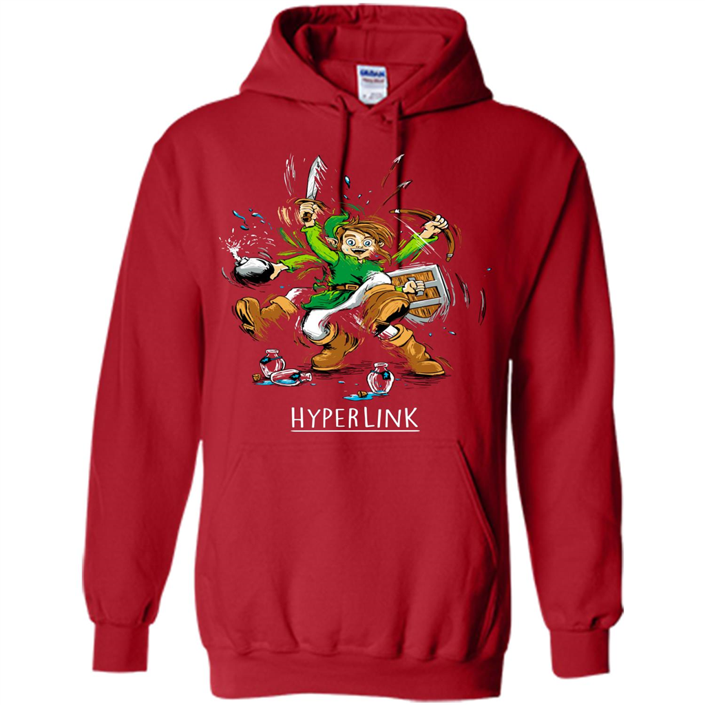 Gamer T-Shirt HyperLink Red