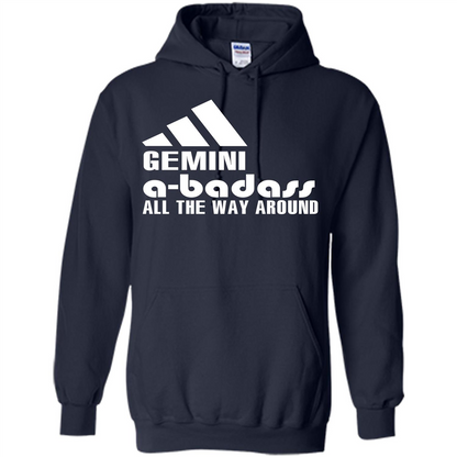 Gemini A-Badass All The Way Around T-shirt Navy