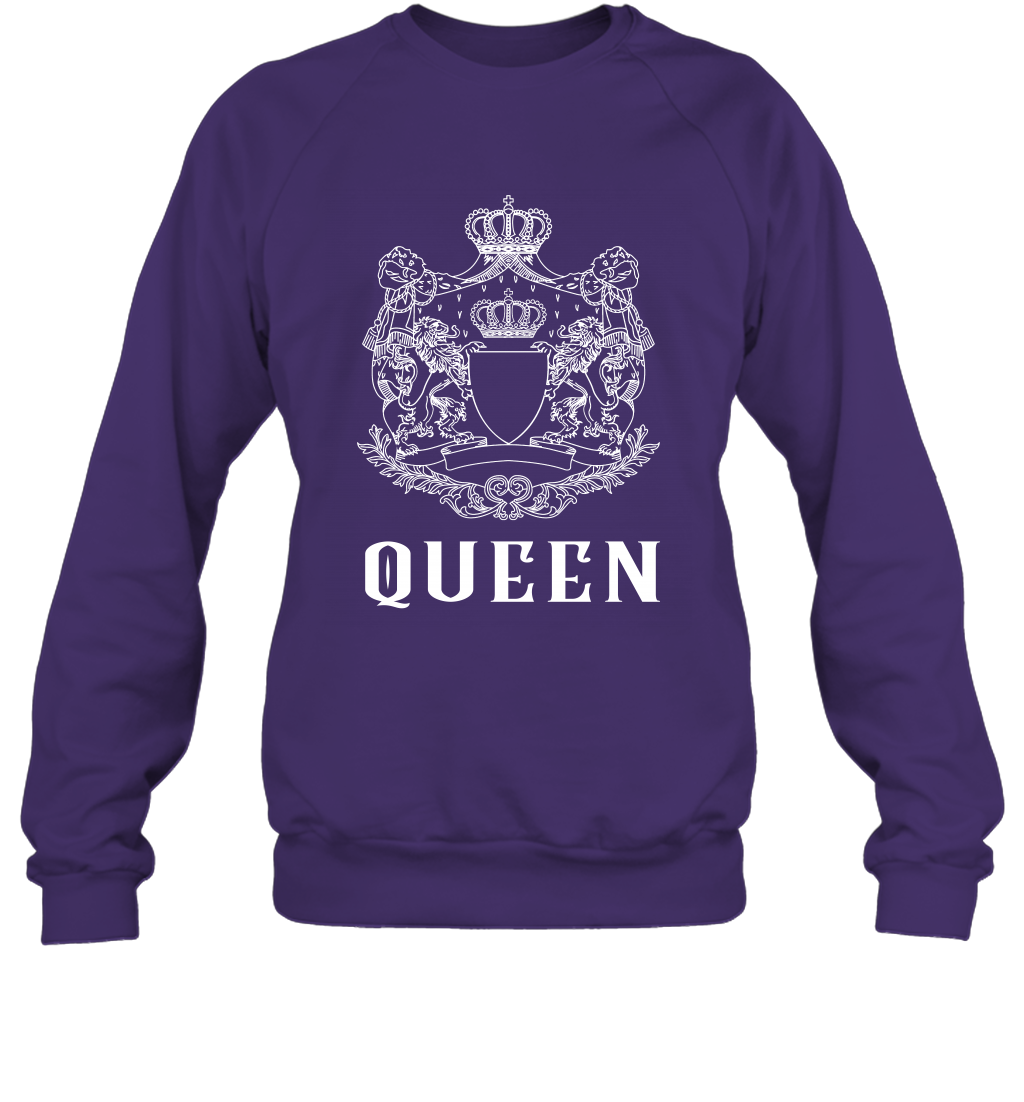 Queen Shirt Sweatshirt Sweatshirt Purple