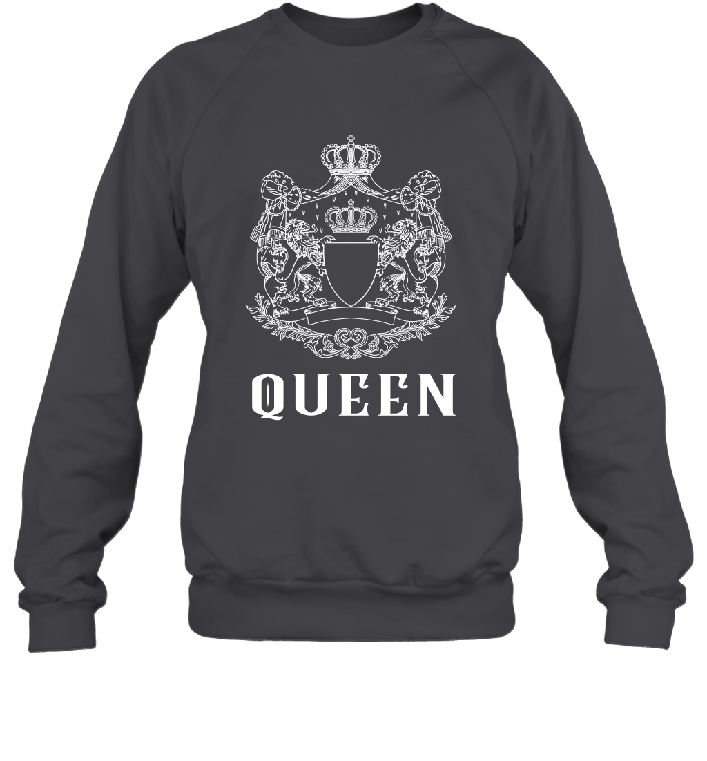 Queen Shirt Sweatshirt Sweatshirt Dark Heather