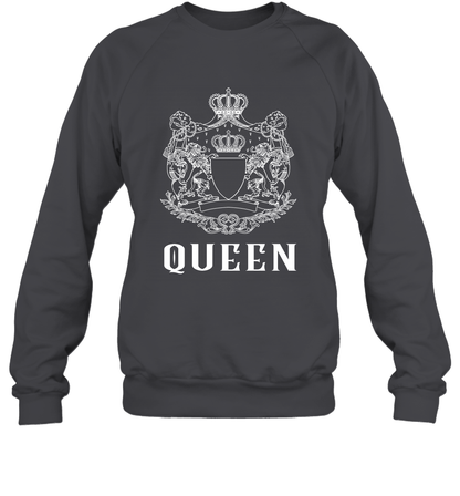 Queen Shirt Sweatshirt Sweatshirt Dark Heather