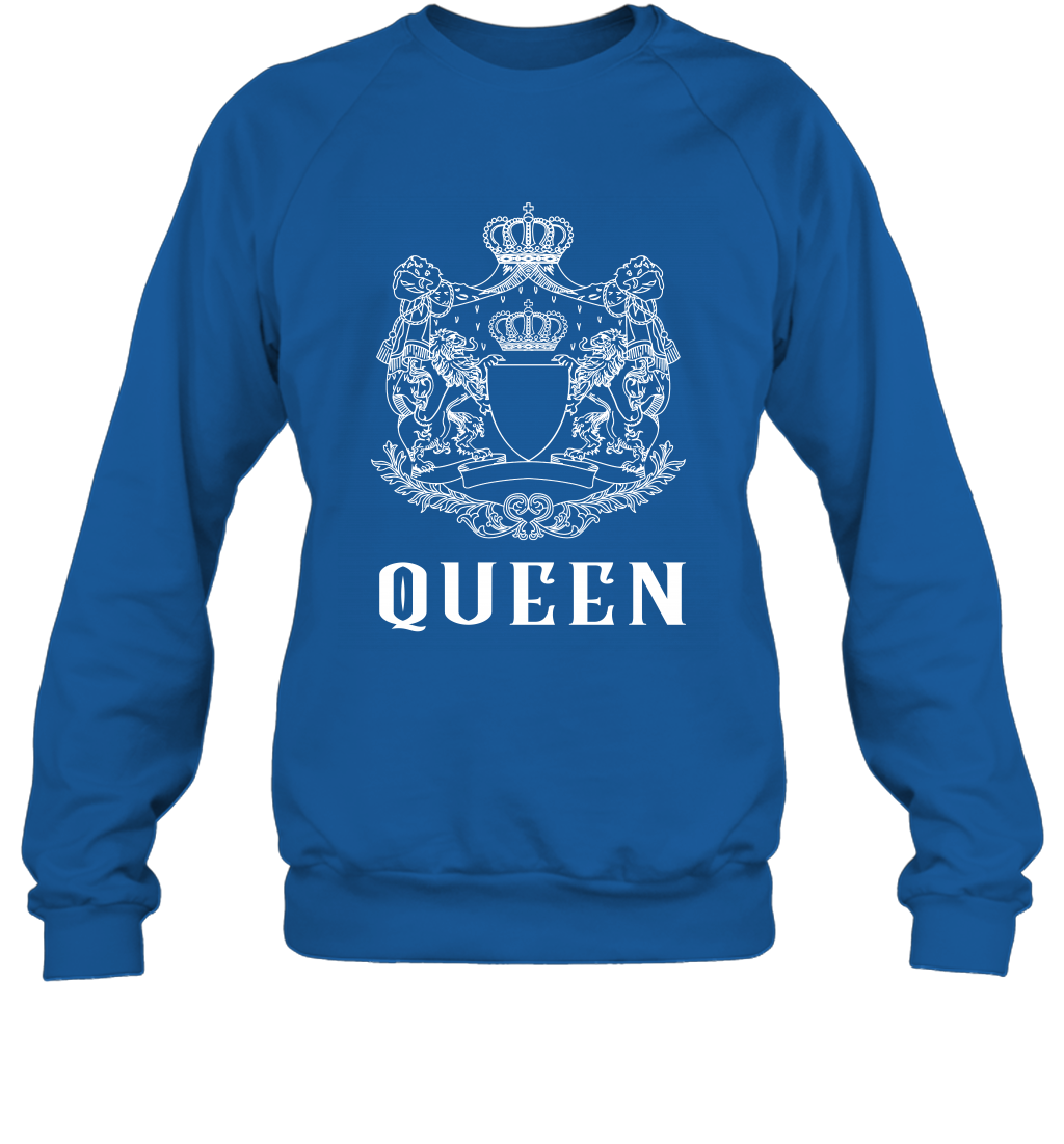 Queen Shirt Sweatshirt Sweatshirt Royal