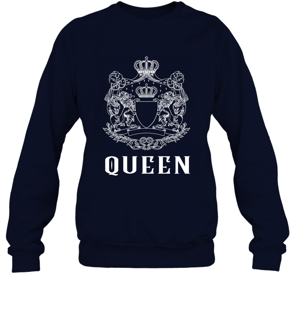 Queen Shirt Sweatshirt Sweatshirt Navy