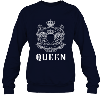 Queen Shirt Sweatshirt Sweatshirt Navy