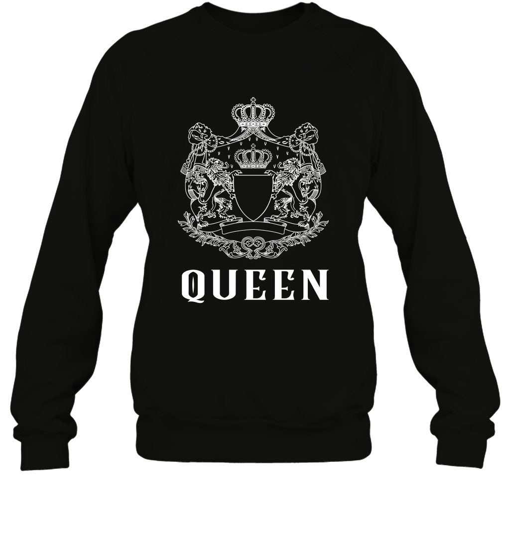 Queen Shirt Sweatshirt Sweatshirt Black