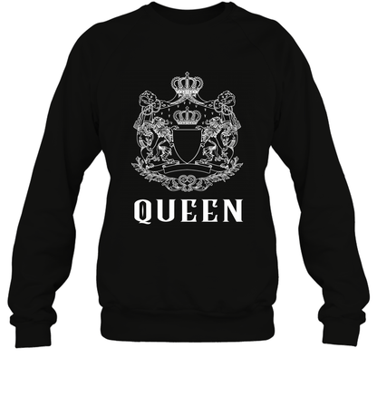 Queen Shirt Sweatshirt Sweatshirt Black