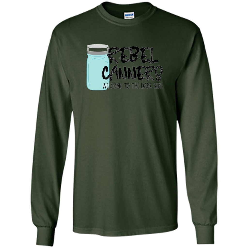 Rebal Canners Welcome To The Dark Side T-shirt Forest Green