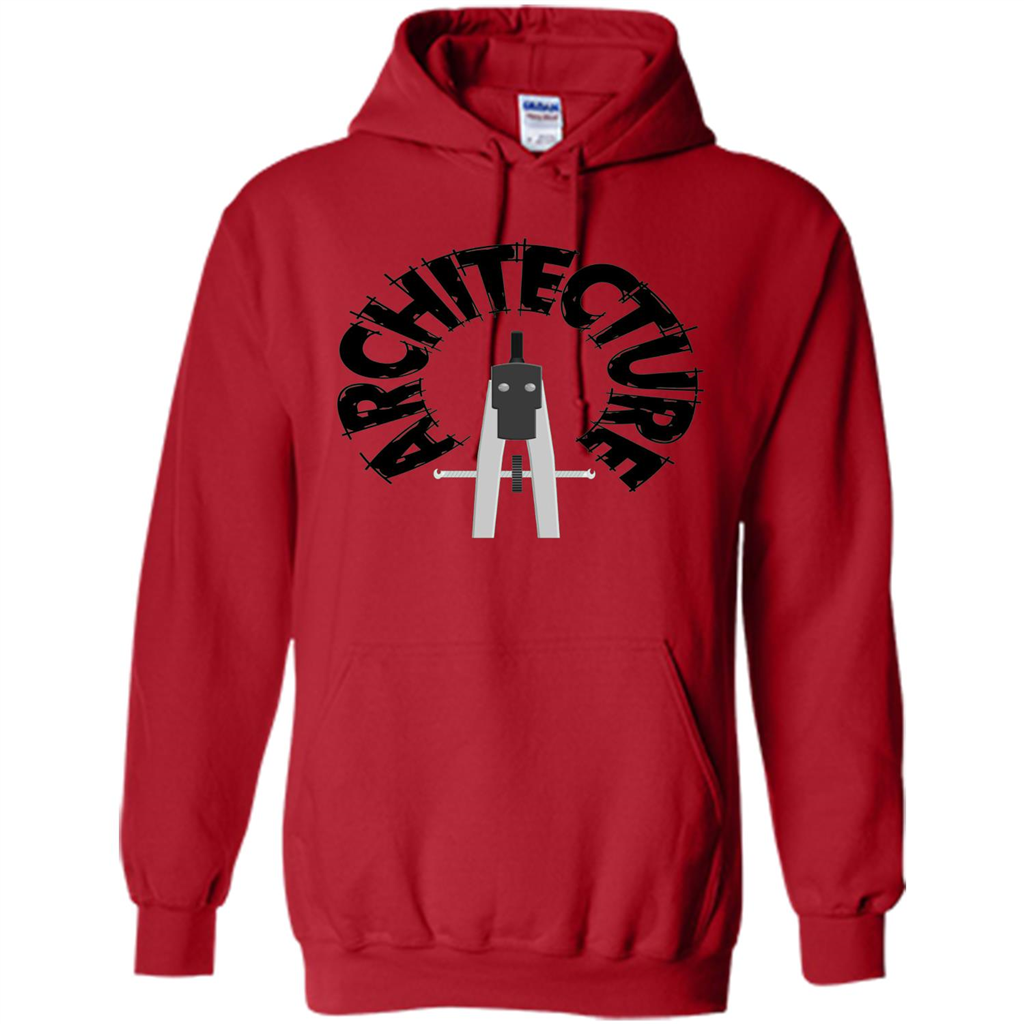 Architecture Student T-shirt Red