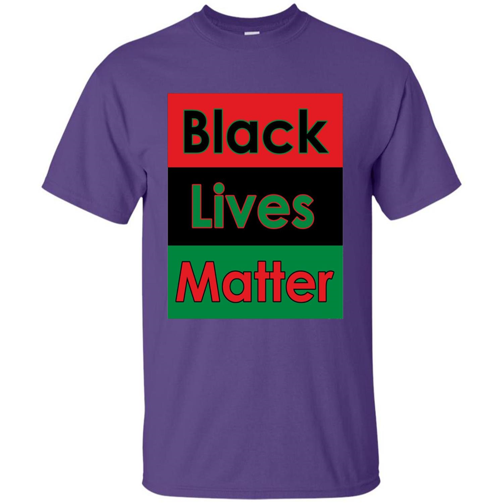 Black Lives Matter-T-shirt Purple