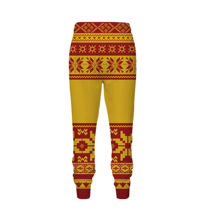 The Gryffindor Lion Harry Potter Ugly Christmas Jogging Pants