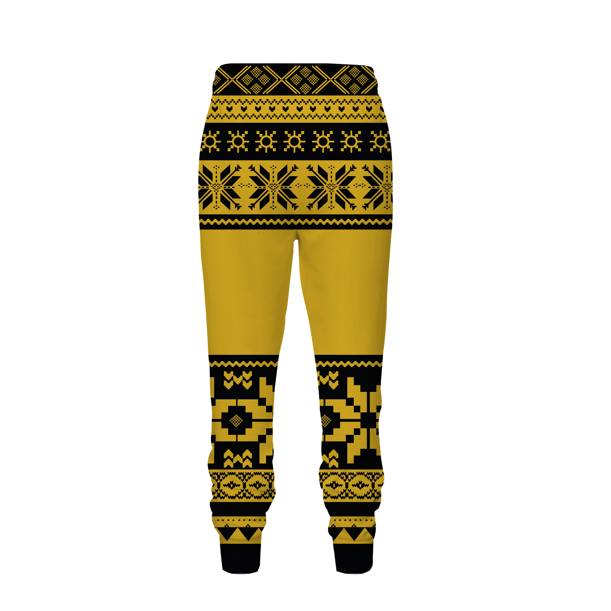 The Hufflepuff Badger Harry Potter Ugly Christmas Jogging Pants