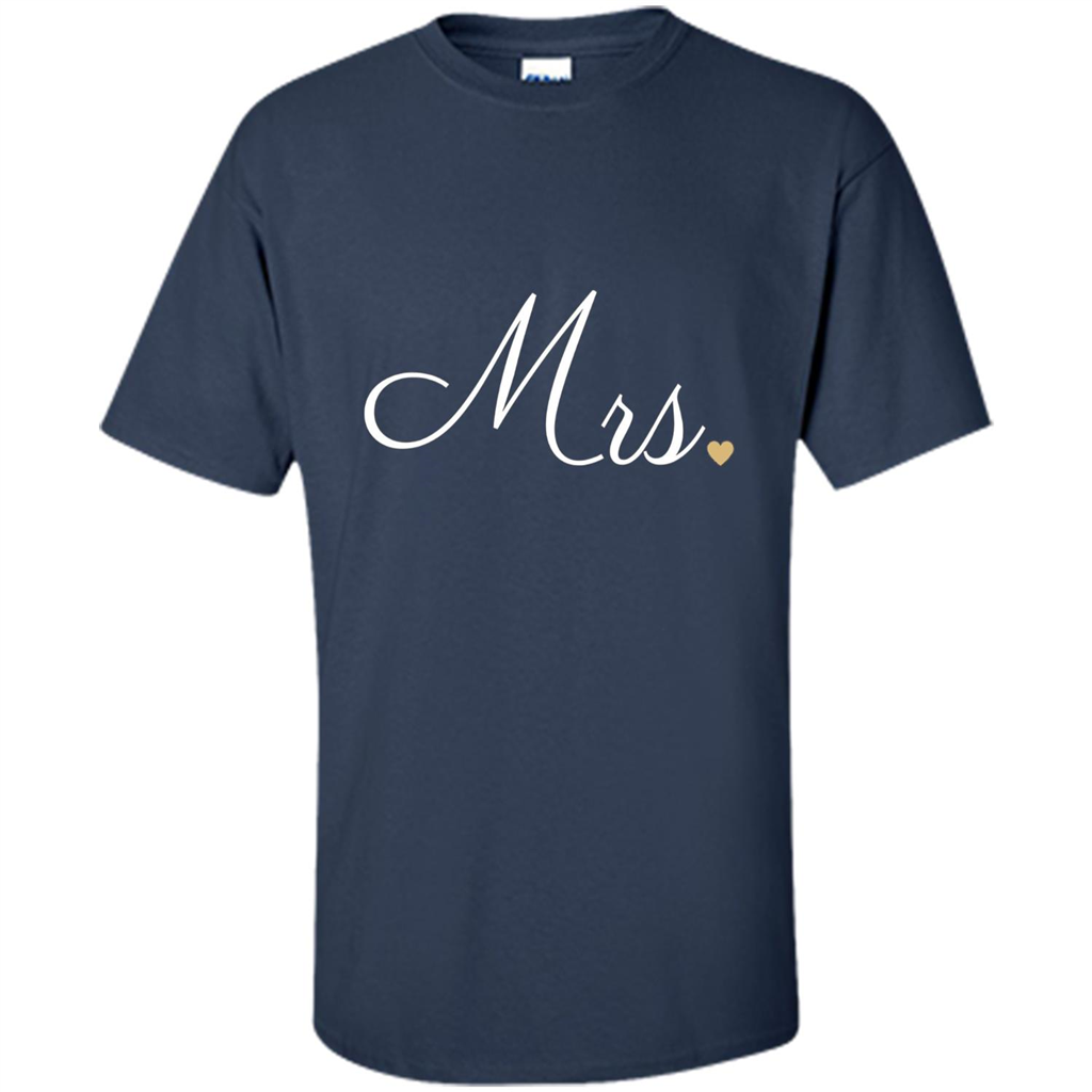 Mrs. Wedding T-shirt Navy