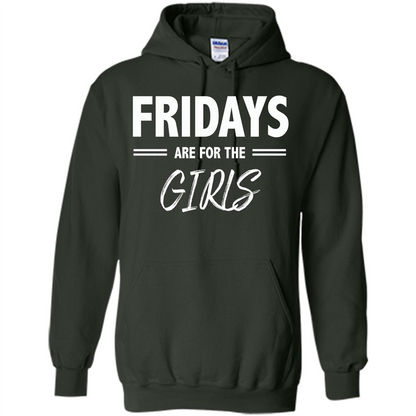 Fridays Are For The Girls T-shirt Forest Green