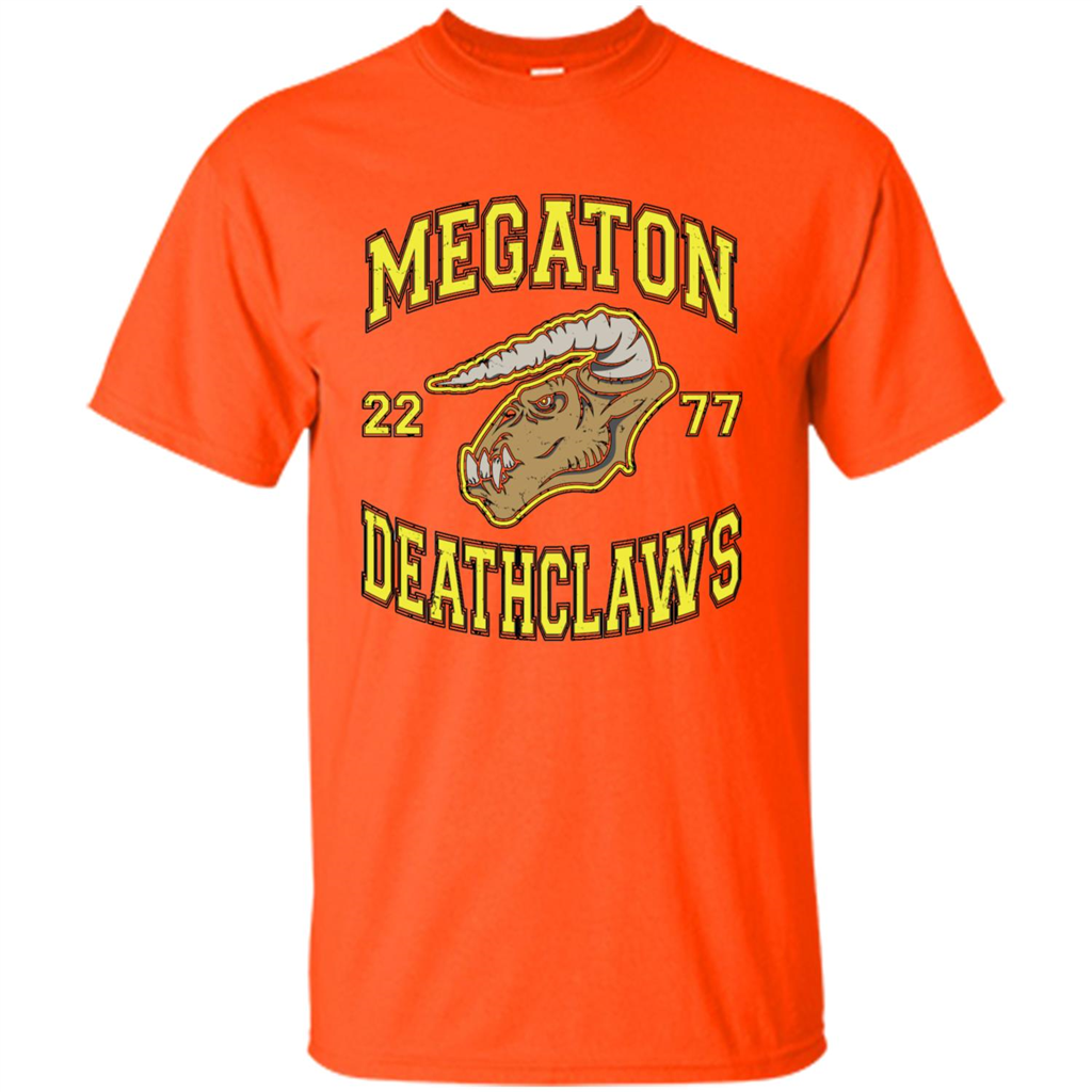 Megaton Deathclaws 2277 T-shirt Orange