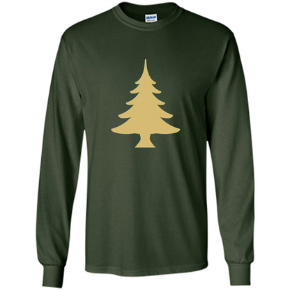 Christmas Tree T-shirt Xmas Tree T-shirt Forest Green