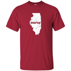 Nursing T-shirt Nurse Graduation Illinois T-shirt