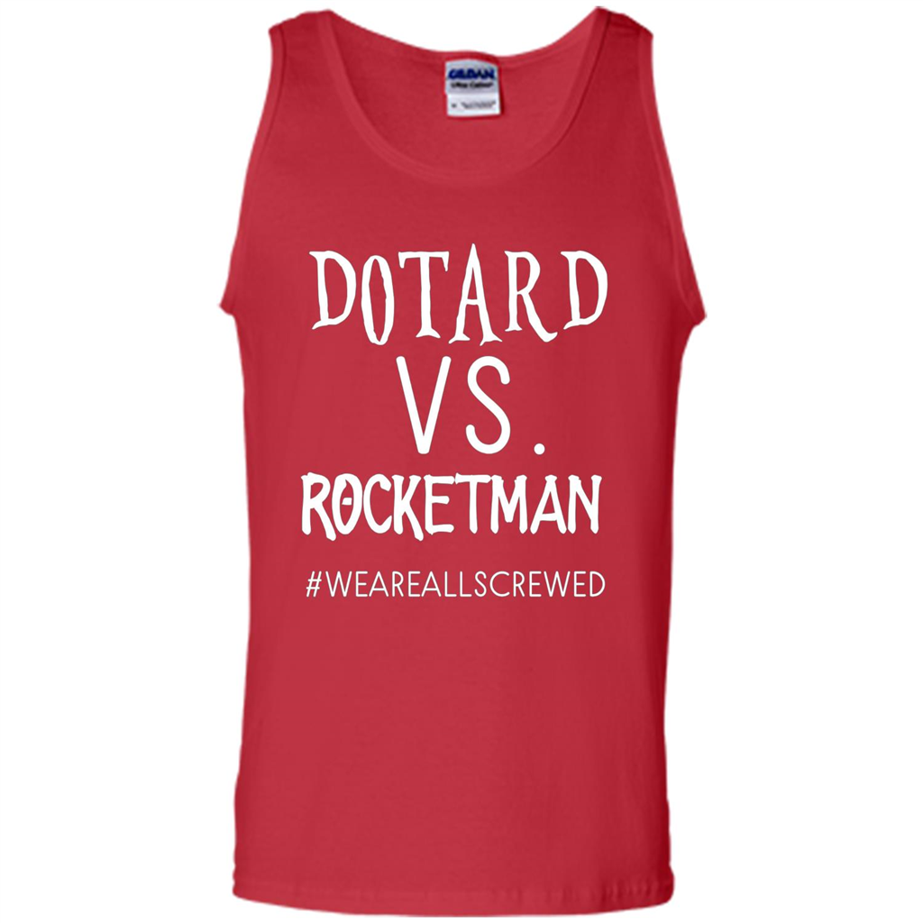 Rocketman Vs. The World Of DOTARD T-shirt Red