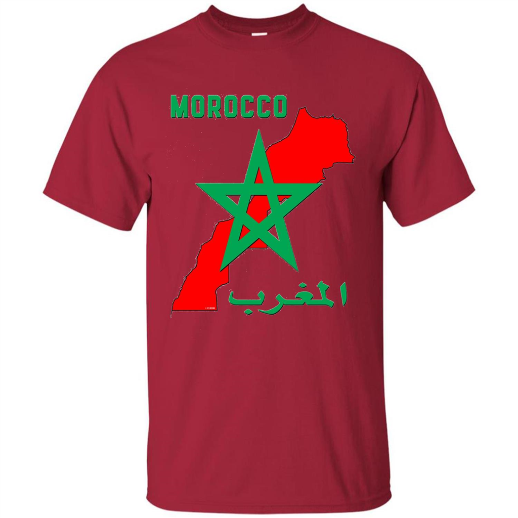 Morocco Moroccan T-shirt Cardinal