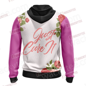 Breast Cancer - Just Cure It 3D Hoodie