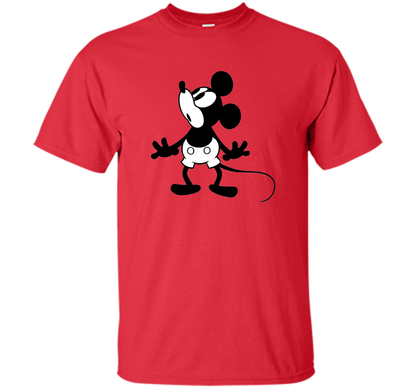 Disney Classic Mickey Mouse Graphic T-Shirt shirt Red