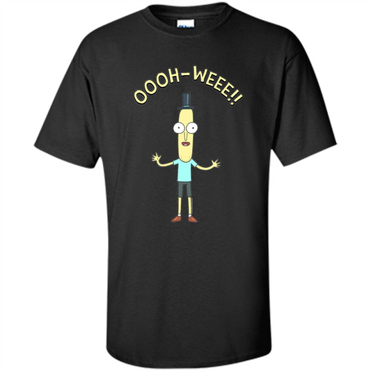 TV Series T-shirt Mr Poopy Butthole Oooh Weee!! Black