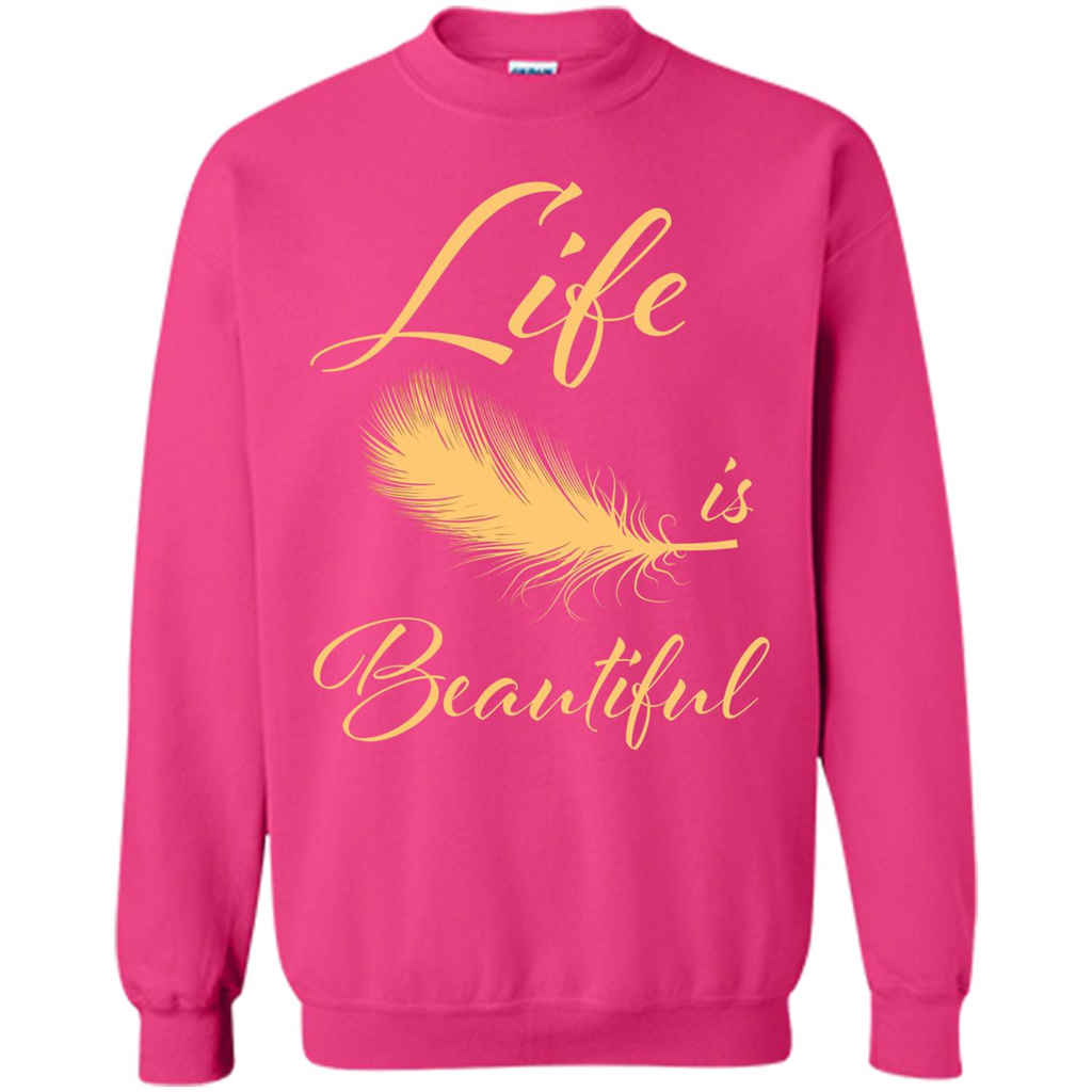 Beautiful Life Wing T-shirt Life Is Beautiful Heliconia