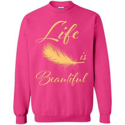 Beautiful Life Wing T-shirt Life Is Beautiful Heliconia