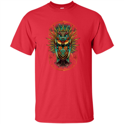 Owl Keeper T-shirt Red